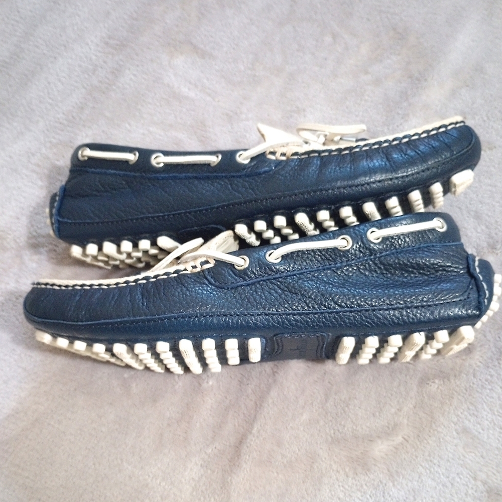 Cole Haan Spectator Leather Driving Mocs Loafers Shoes 5.5 - Picture 9 of 10